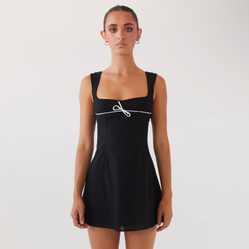 Peppermayo Cadence Mini Dress Black NWT